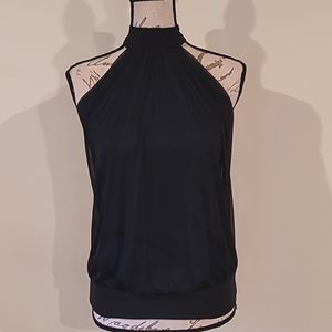 Charlotte Russe Chiffon Halter Top